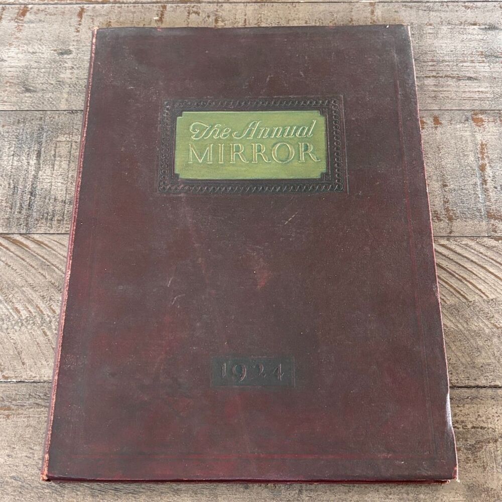 Annual Mirror 1924 Lima Central High School Yearbook  – Lima, Ohio